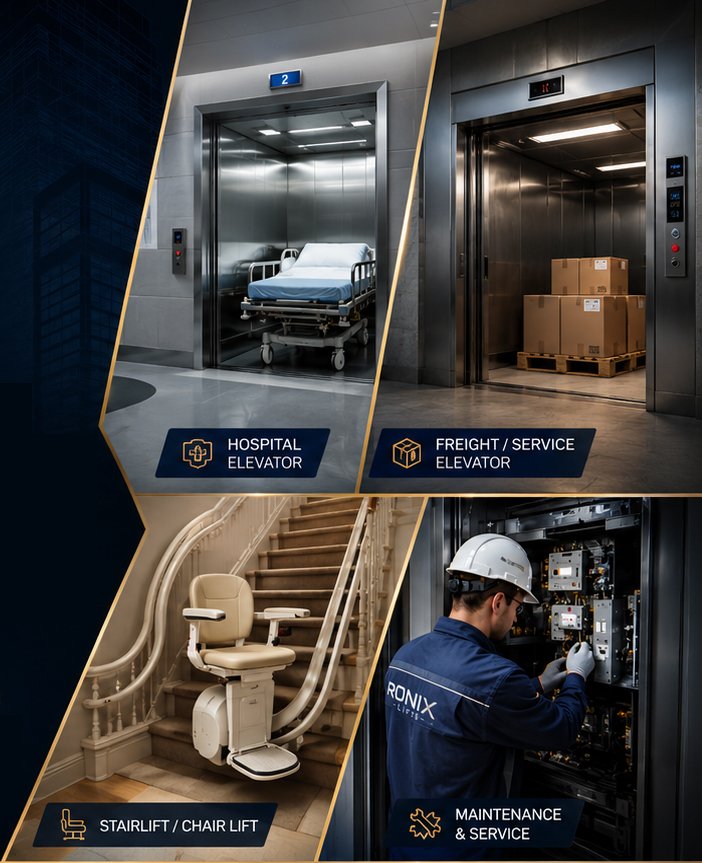 Passenger and panoramic elevators
